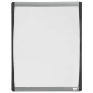 Tableau Nobo effaçable à sec à cadre incurvé