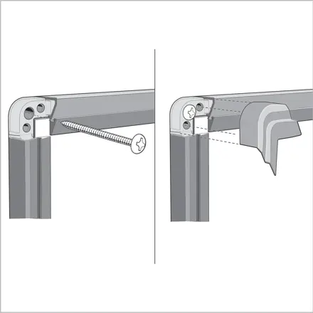 Tableau d'affichage en feutre Nobo Premium Plus 900x600 mm