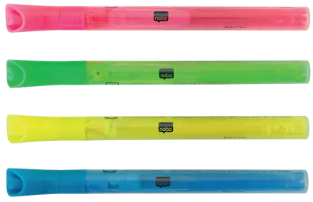 Nobo Neon Boardmarker, 4 Stück