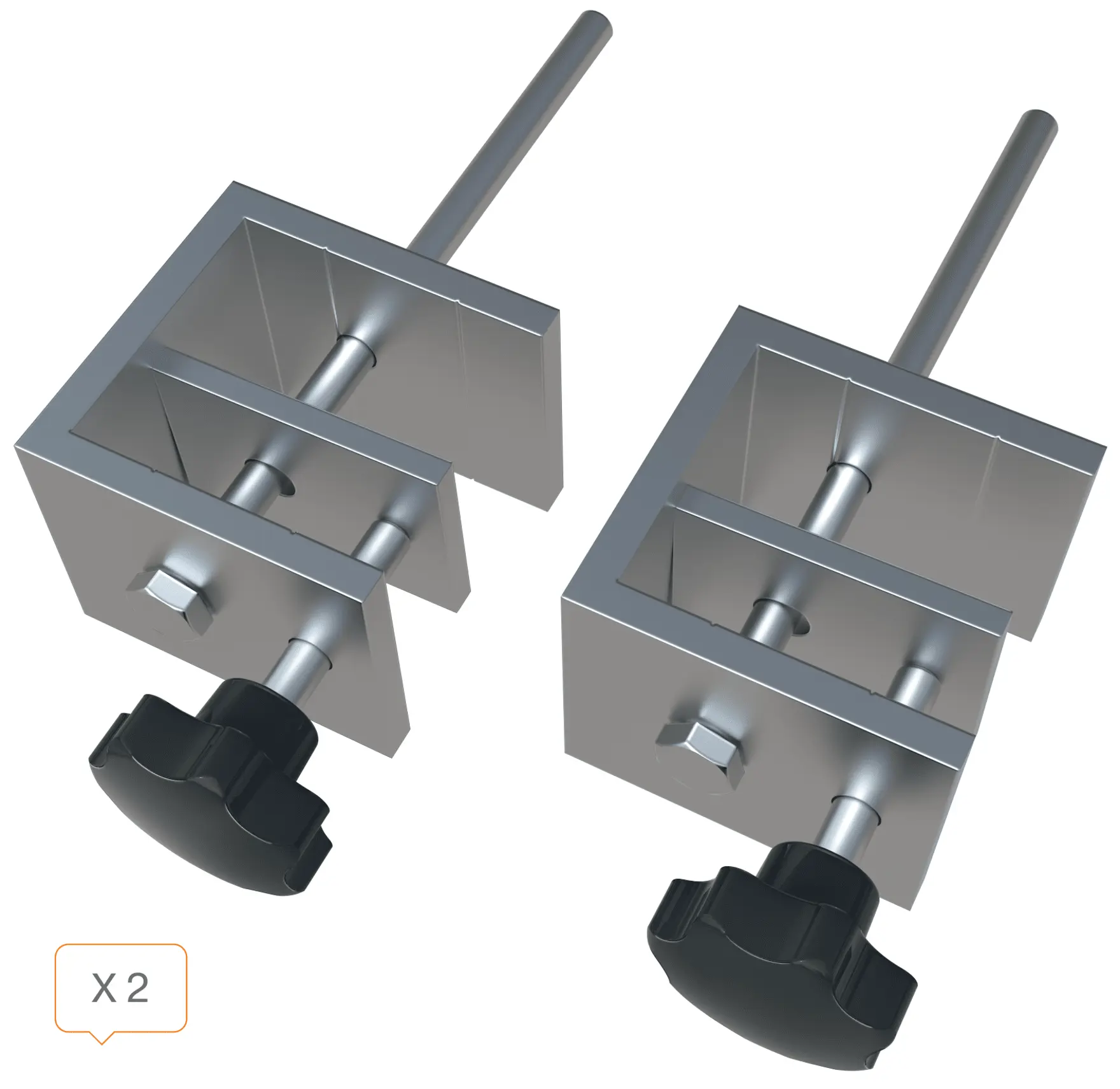 Müllsack Clips 20-teilig - Rutschfeste Halterungen Für Mülleimer Blau/gelb