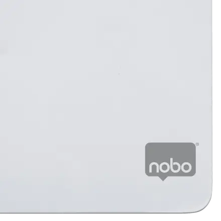Nobo schmales Whiteboard Stahl 14 x 36 cm