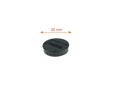 Nobo Magnete, 32 mm, 10 Stück