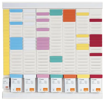 Nobo kit Office Planner à fiches T