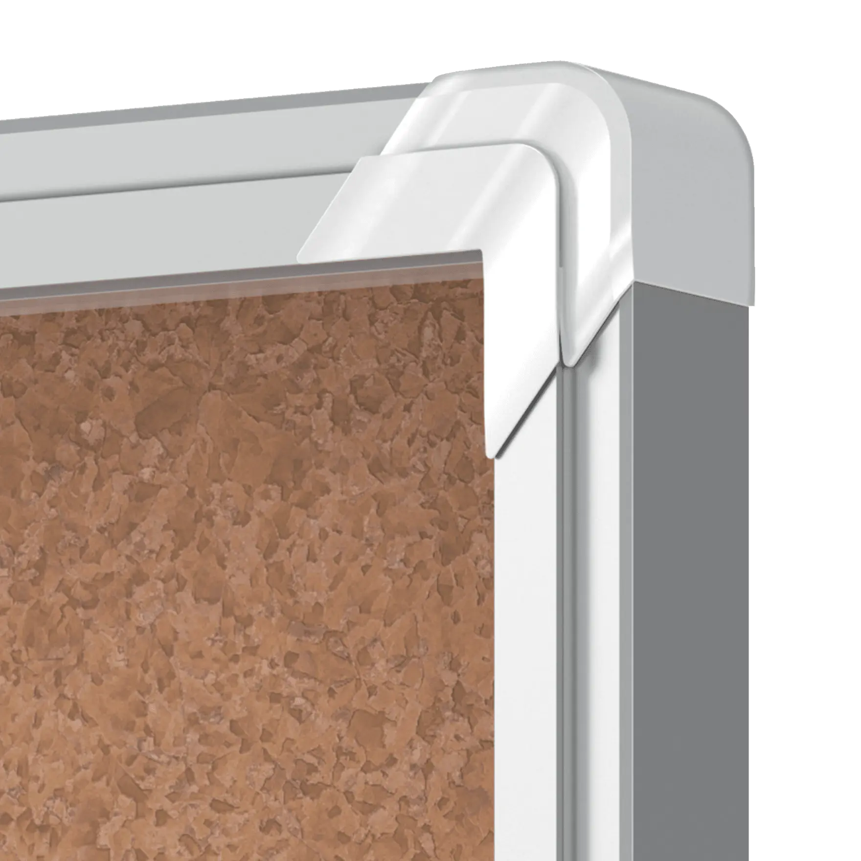 Nobo Premium Plus Cork Lockable Notice Board Sliding Door 27xA4 NOBO