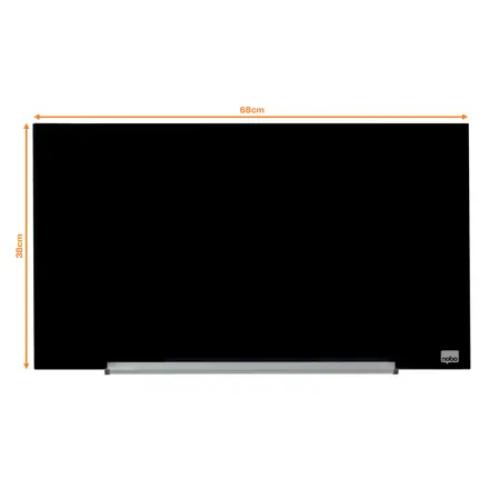 Širokouhlá sklenená tabuľa Nobo 31”, 680x380mm