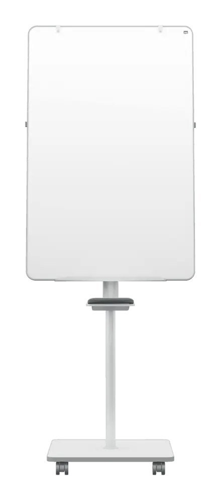 Nobo Move & Meet Mobile Magnetische Flipchart-Tafel 680x1040mm