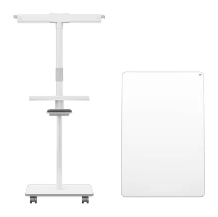Nobo Move & Meet Mobile Magnetische Flipchart-Tafel 680x1040mm