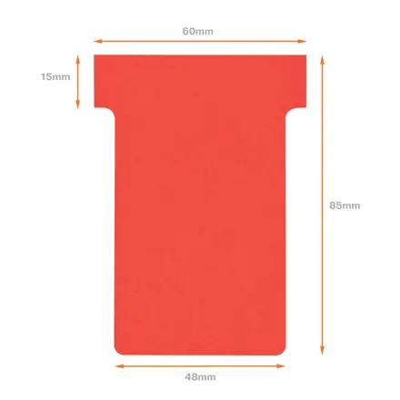 Fiches T pour planning Nobo - Taille 2