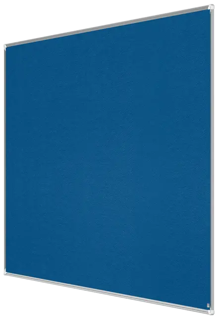 Tableau D'affichage En Feutre Bleu Turquoise 90x118 Cm - Sans Cadre, Pliable, Adhésif Mural, Surface Texturée