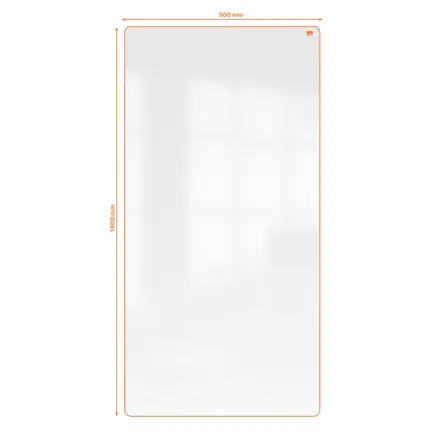 Tableau blanc portable pour système Nobo Move & Meet 1800x900mm