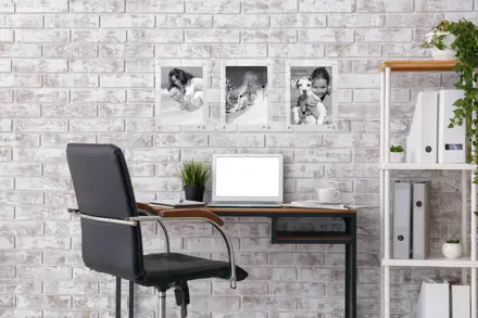 Nobo Premium Plus A4 klar akryl plakatramme til vægmontering