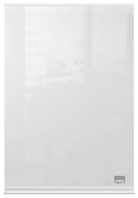Porte affiche autoportant en acrylique transparent A5 Nobo Premium Plus