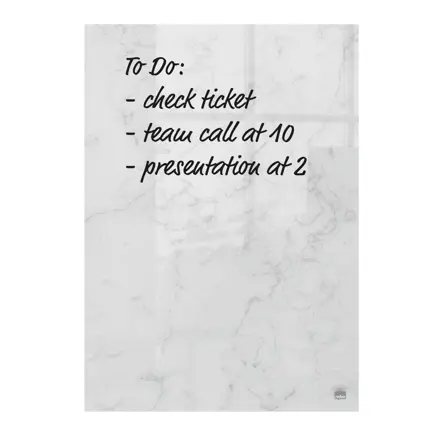 Mini bloc-notes Nobo en verre 230x152mm - Lot de 2