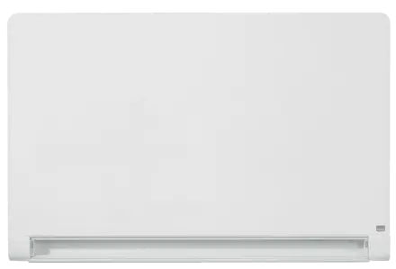 Nobo Widescreen 57" Glasbord met afgeronde hoeken briljant wit