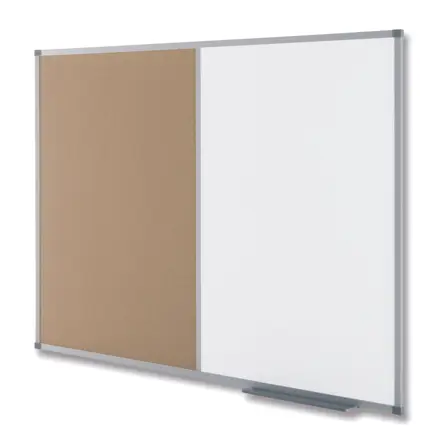 Nobo Pannello combinato sughero/acciaio Classic 1200x900mm