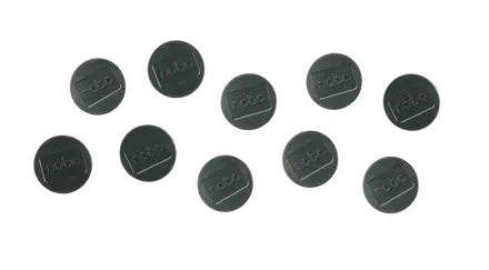 Nobo whiteboard magneter, pakke/10 stk. 38 mm farvede magneter