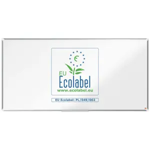 Tabla NOBO Premium Plus, otel emailat, 180x90 cm, magnetica, include marker si tavita