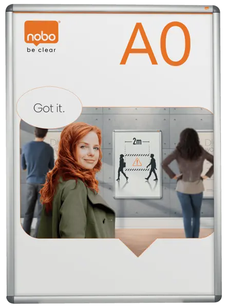 Nobo Premium Plus Plakatrahmen A0