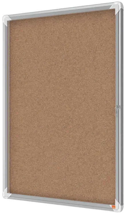 Vitrine d'affichage en liège Nobo Premium Plus 9xA4