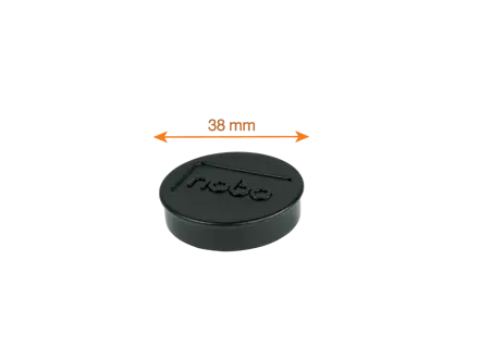 Nobo whiteboard magneter, pakke/10 stk. 38 mm farvede magneter
