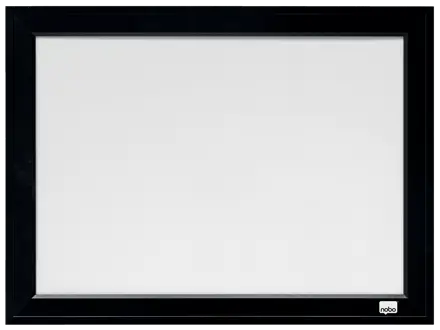 Tableau magnétique Nobo effaçable à sec à cadre noir