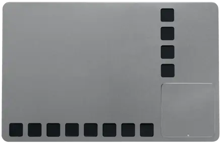 Nobo Magnetic Combination Board Silver