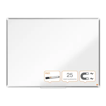 Tableau blanc émaillé Nobo Premium Plus 1200x900 mm