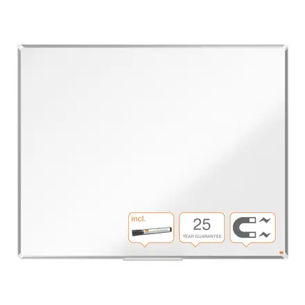 Nobo Premium Plus emaljeret magnetisk whiteboard 150x120cm