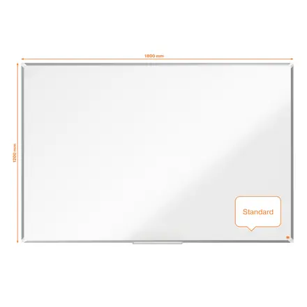 Tableau blanc émaillé Nobo Premium Plus 1800x1200 mm