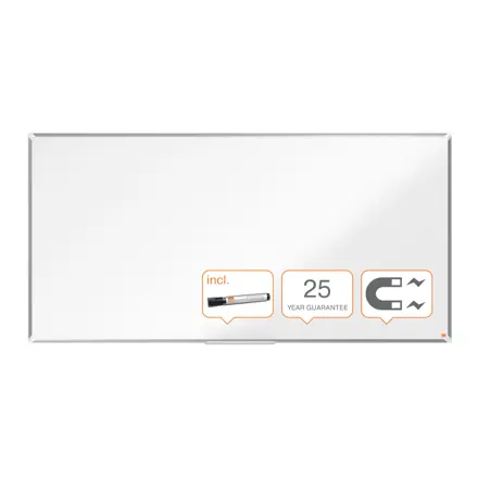 Nobo Premium Plus Whiteboard Emaille 100 x 200 cm