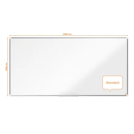 Nobo Premium Plus Whiteboard Emaille 100 x 200 cm
