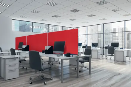 Séparateur de bureau en feutre Nobo Impression Pro 800x1000mm