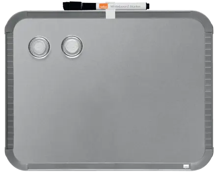 Whiteboard Slimline Nobo lakeret 280x220mm