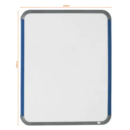 Nobo Mini Magnetic Whiteboard Slim Frame 360x280mm