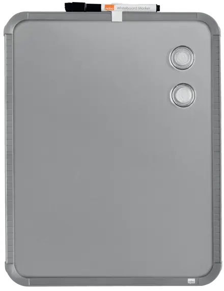 Whiteboard Slimline Nobo lakeret 360x280mm
