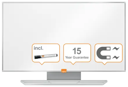 Nobo Widescreen 32" Nano Clean™ Whiteboard, 710x400mm