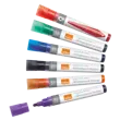 Nobo Liquid Ink™ valkotaulukynät pyöreä kärki 6 kpl blister-pakkaus