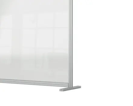 Séparateur de bureau modulaire en acrylique Nobo premium Plus 1200x1000mm