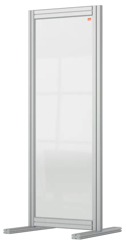 Séparateur de bureau modulaire en acrylique Nobo premium Plus 400x1000mm