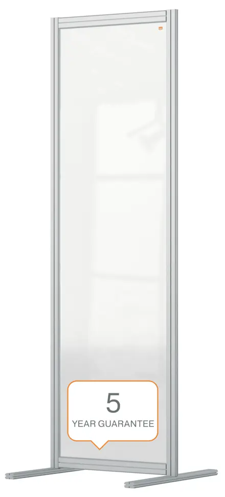 Cloison de distanciation en acrylique Nobo Premium Plus 600x1800mm