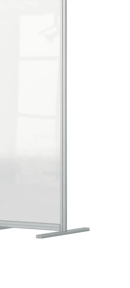 Cloison de distanciation en acrylique Nobo Premium Plus 600x1800mm