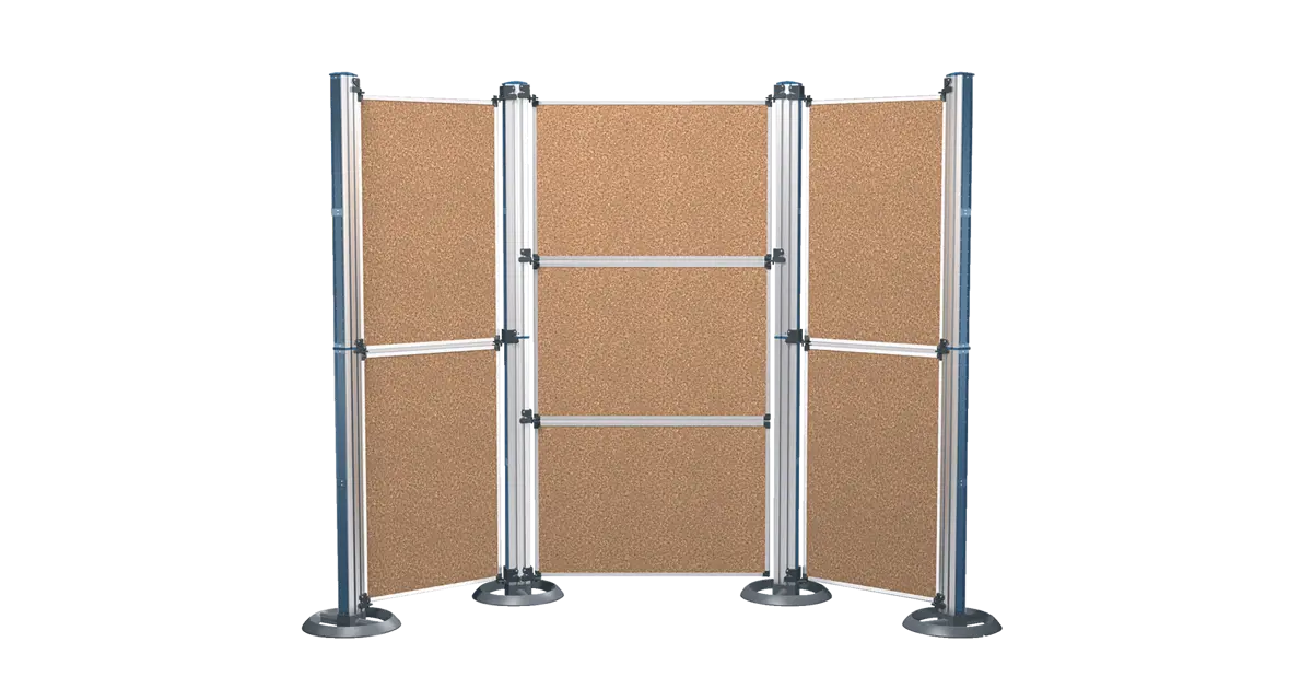 Modular Display System Large Panel (A0) Cork NOBO