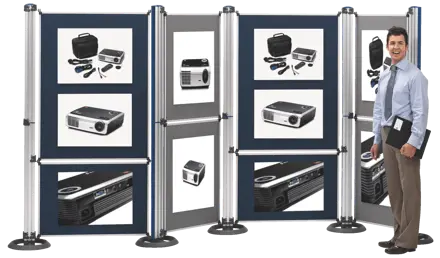 Nobo Modular Display System - Μικρό Πάνελ Τσόχα