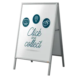 Nobo Essence Mitred A1 A-Frame Pavement Sign