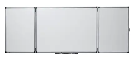 Tableau blanc triptyque Nobo émaillé, 1 500 x 1 200 mm