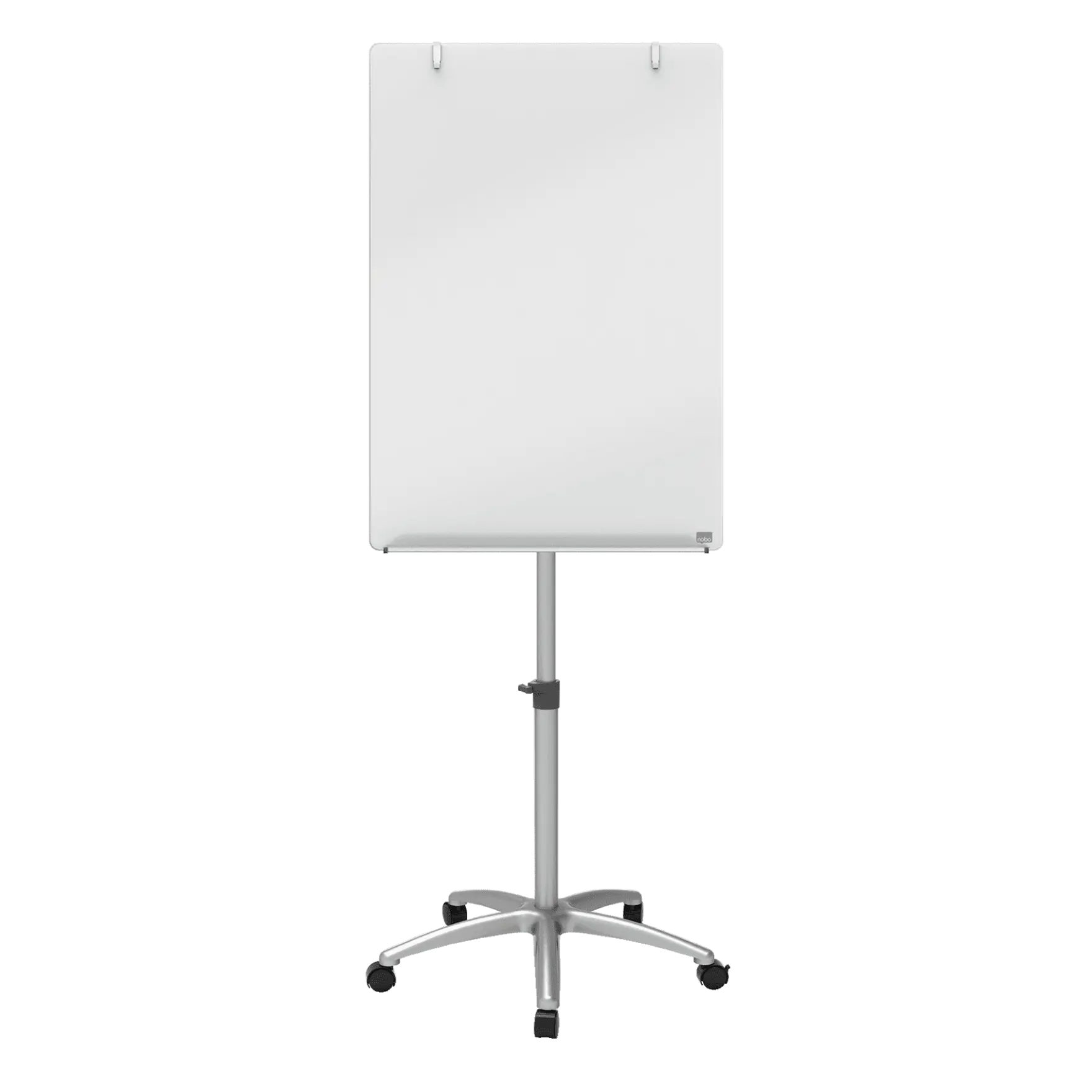 Nobo Glass Mobile Easel Brilliant White | NOBO