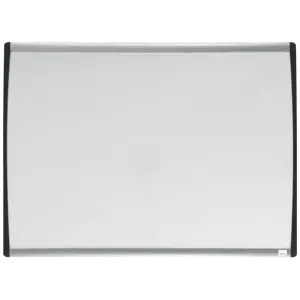 Tableau Nobo effaçable à sec à cadre incurvé