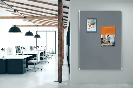 Tableau d'affichage en feutre Nobo Premium Plus 900x600 mm