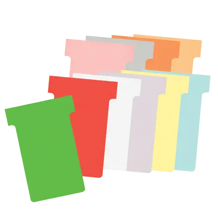 Fiches T pour planning Nobo - Taille 2