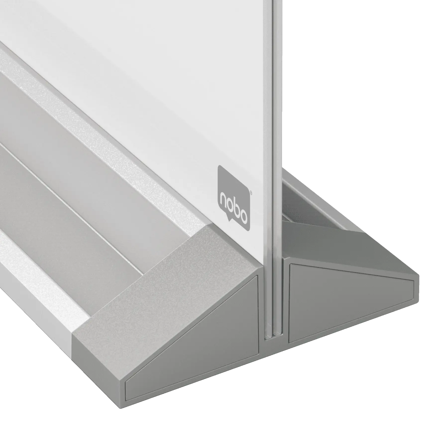 Desktop Whiteboard Glass Nobo Brilliant White Whiteboards NOBO